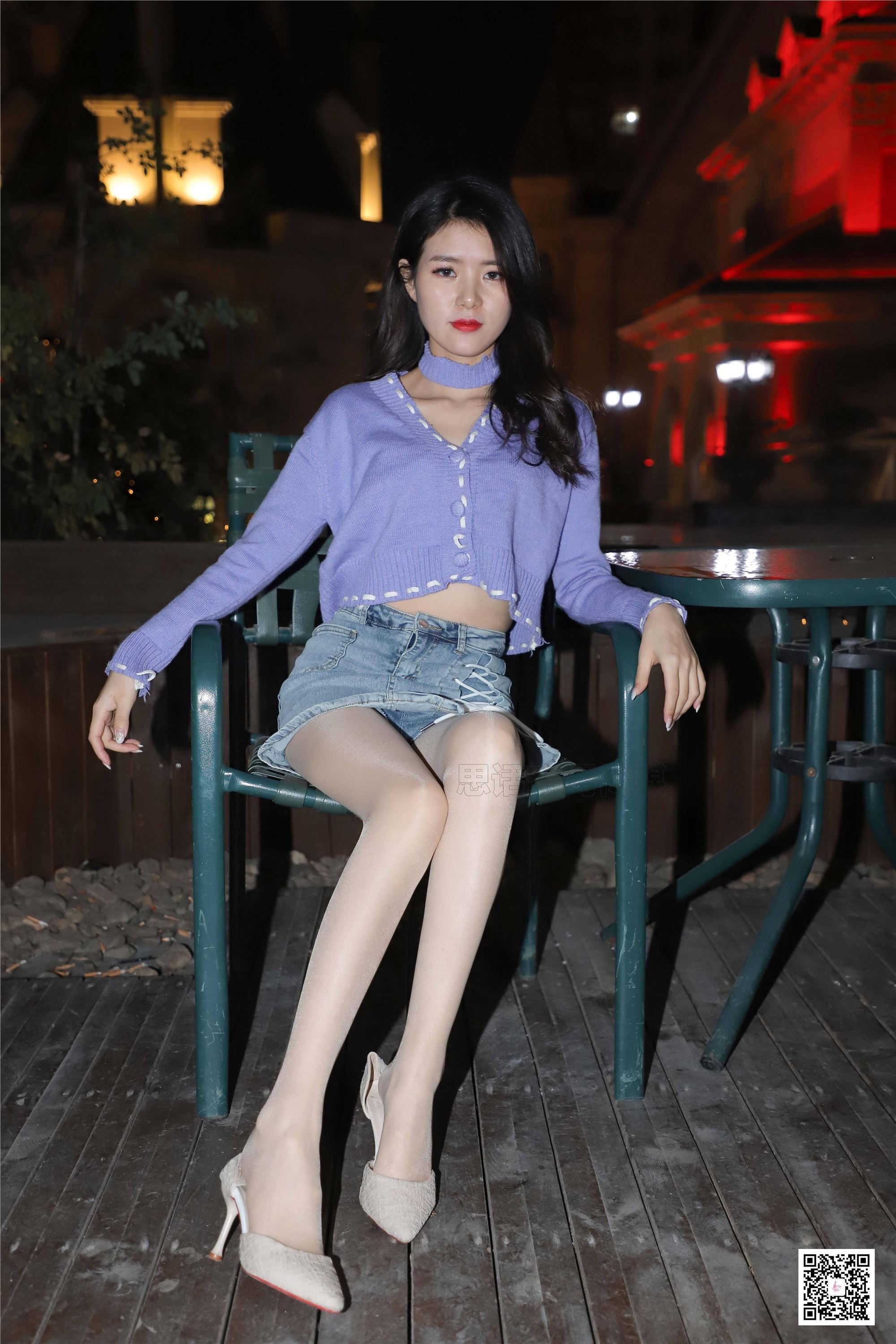 SiHua思话 SJ066 筱蝶 轻薄防勾连裤袜